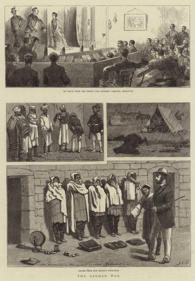 La Guerra Afgana de John Charles Dollman